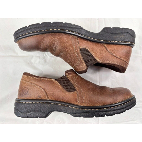 Ariat Loden Brown Leather Loafers Women's Size 8.5 B - Picture 9 of 12